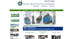 Desktop Screenshot of oliverdistributing.com